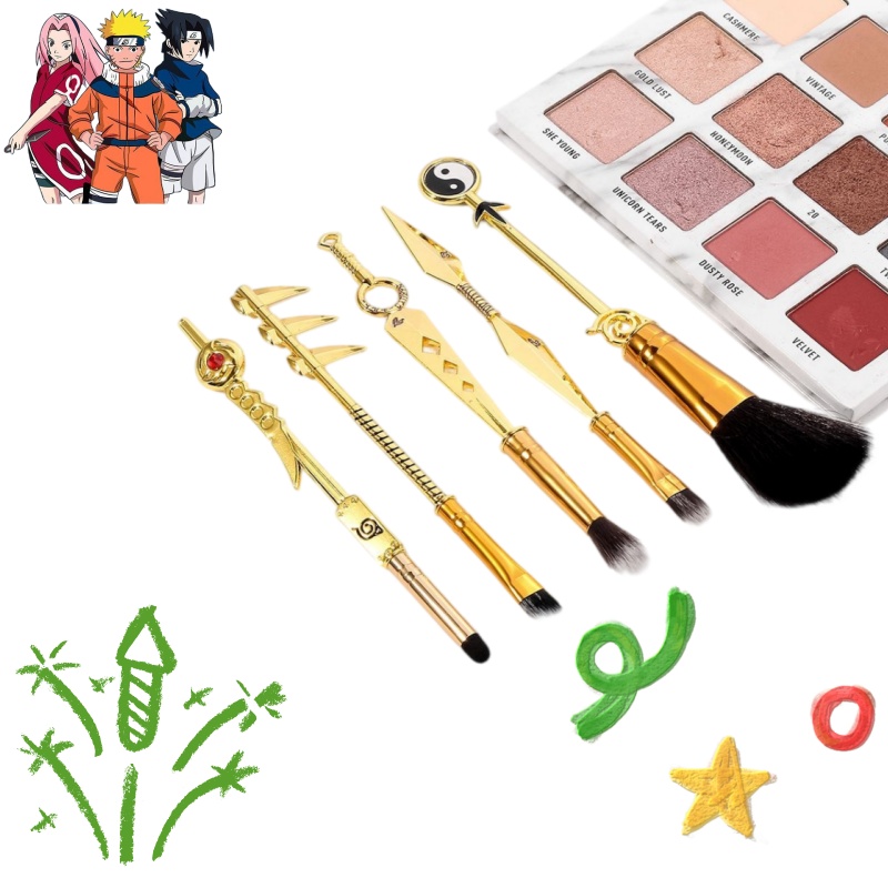 Industrial Tools - Set de 5 brochas de maquillaje