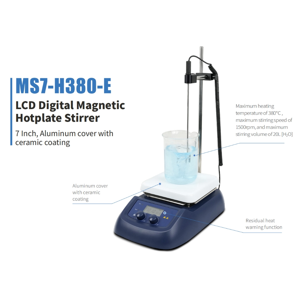 Agitador magnético de placa ca - Lab Magnetic Stirrer Hot Plate reseña y precio