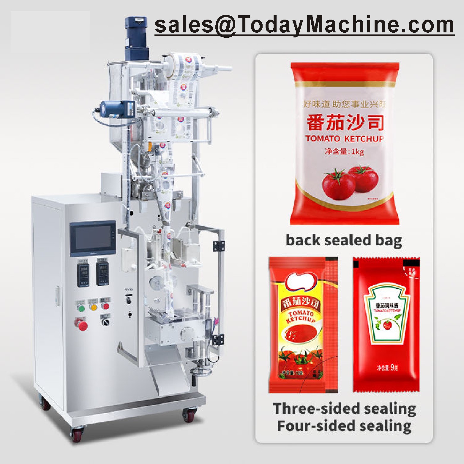 Máquina de envasado vertical d - Packaging reseña y precio