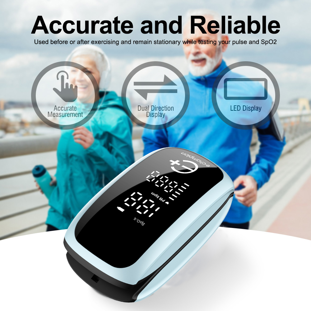 Oxímetro de Pulso Digital LED  - Pulse Oximeter Fingertip Rechargeable reseña y precio