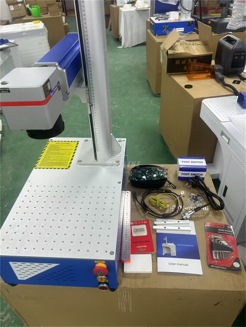 Máquina de marcado láser de fi - Fiber Laser Marking Machine 30W reseña y precio