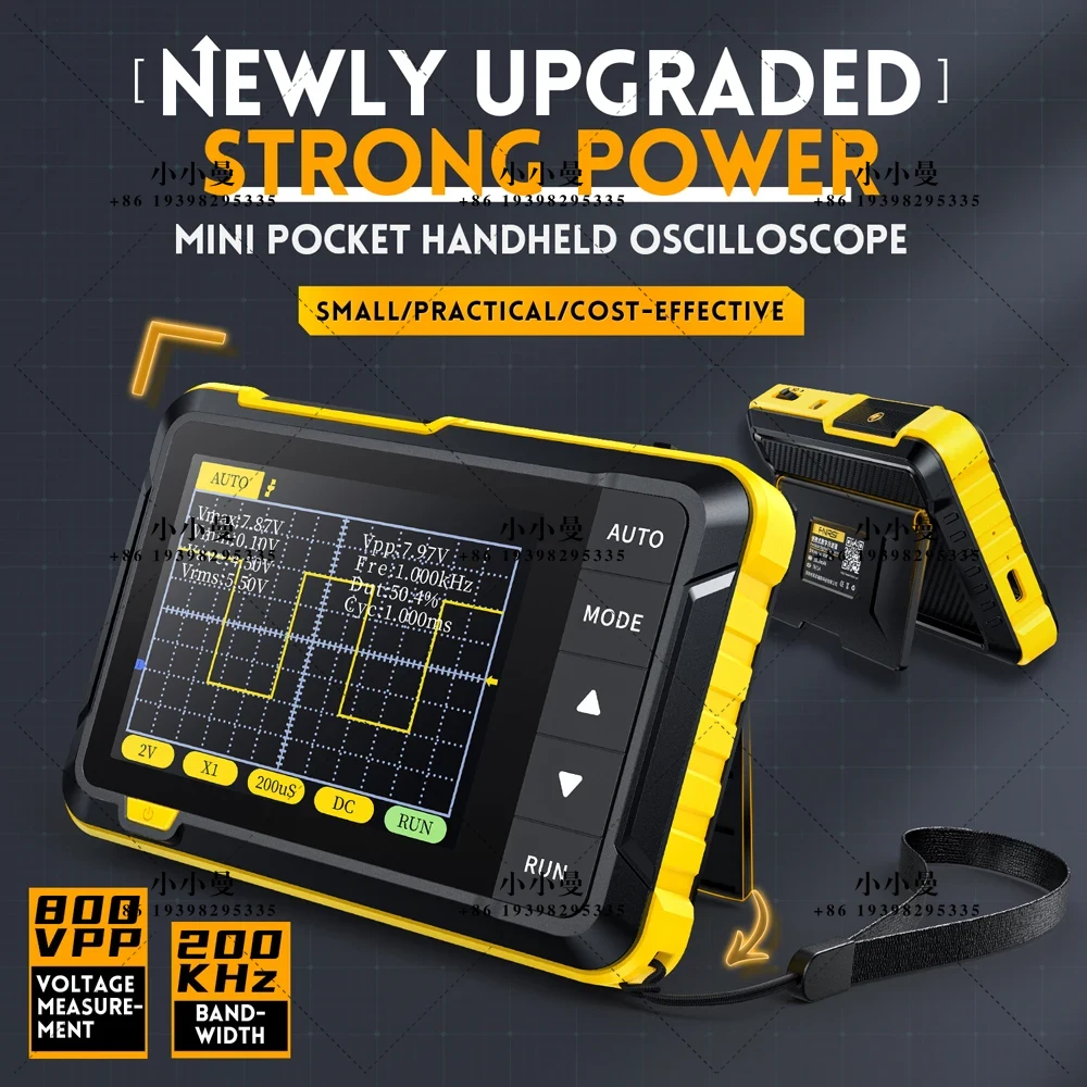 FNIRSI DSO152: osciloscopio di - Fnirsi Digital Oscilloscope Handheld reseña y precio