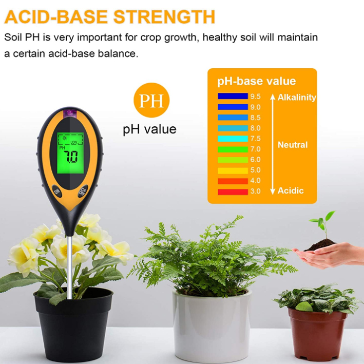 Medidor de pH 4 en 1, Medidor  - Ph Meter Digital Water Tester reseña y precio
