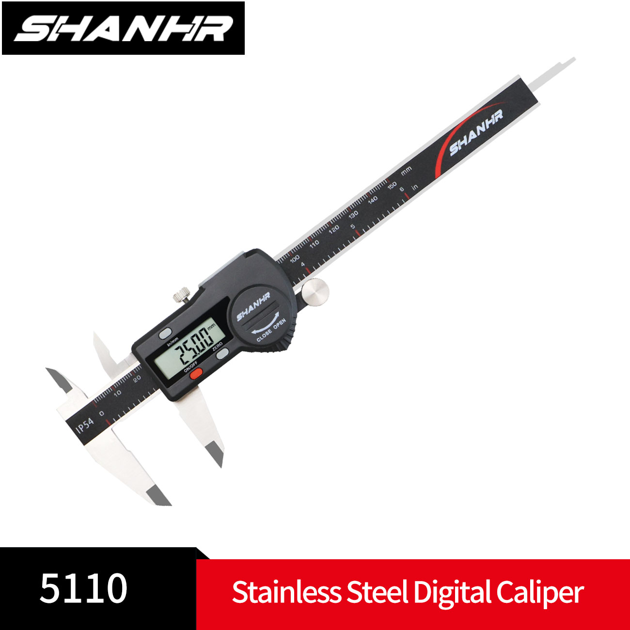 SHANHR IP54 150 mm Calibrador  - Digital Caliper 150Mm Stainless Steel reseña y precio