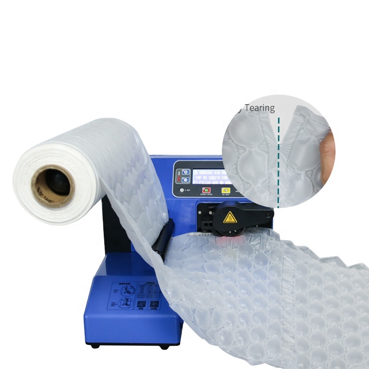 Máquina de cojines de aire a p - Air Bubble Wrap Roll Packaging reseña y precio